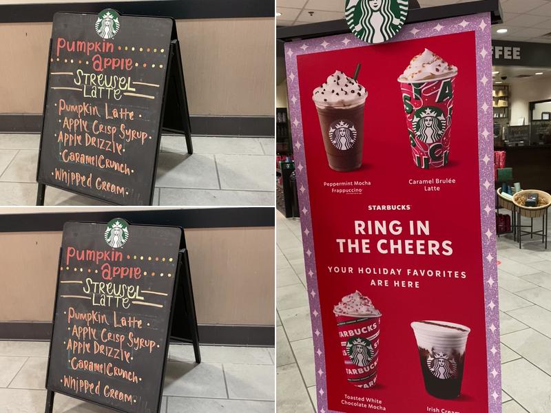 Starbucks Menu