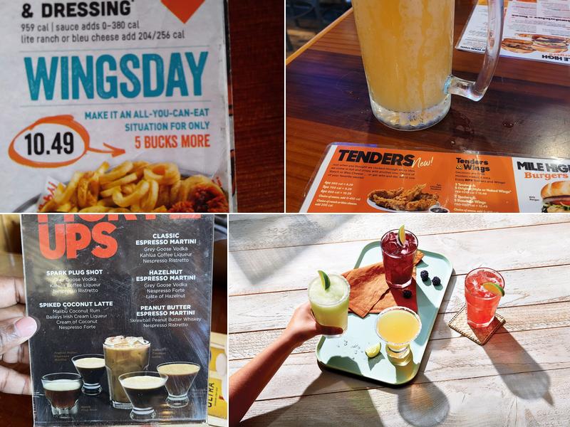 Hooters Menu