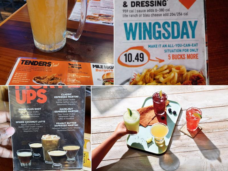 Hooters Menu