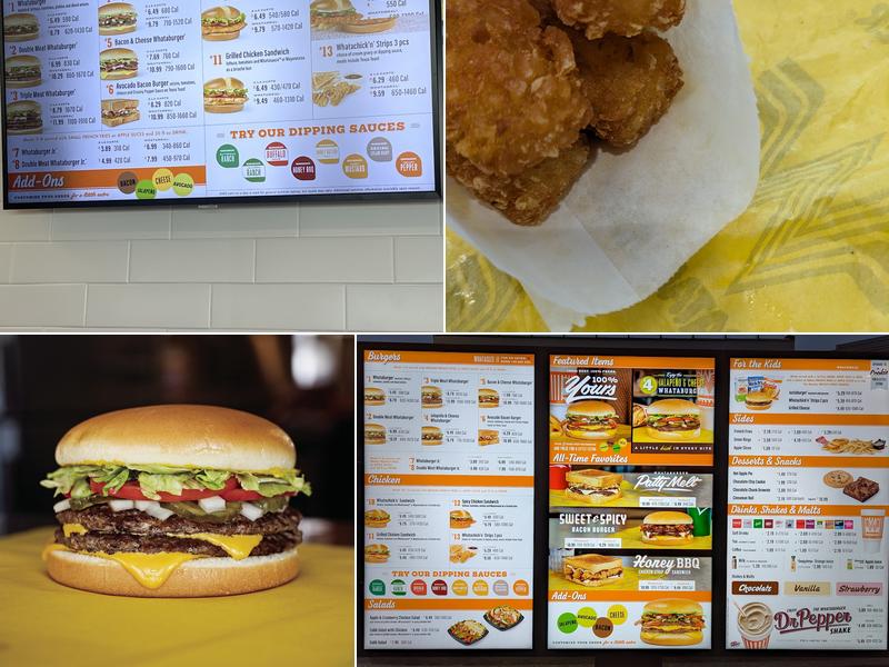 Whataburger Menu