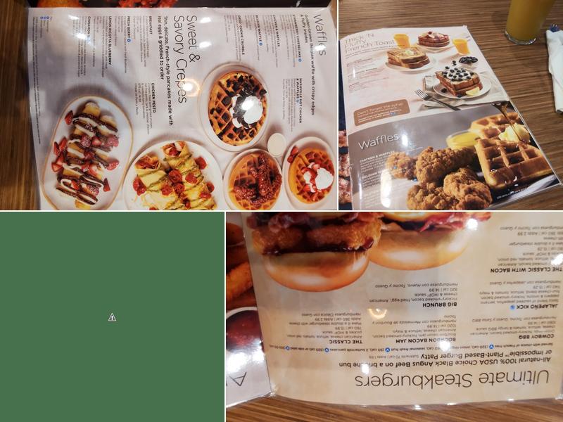 IHOP Menu