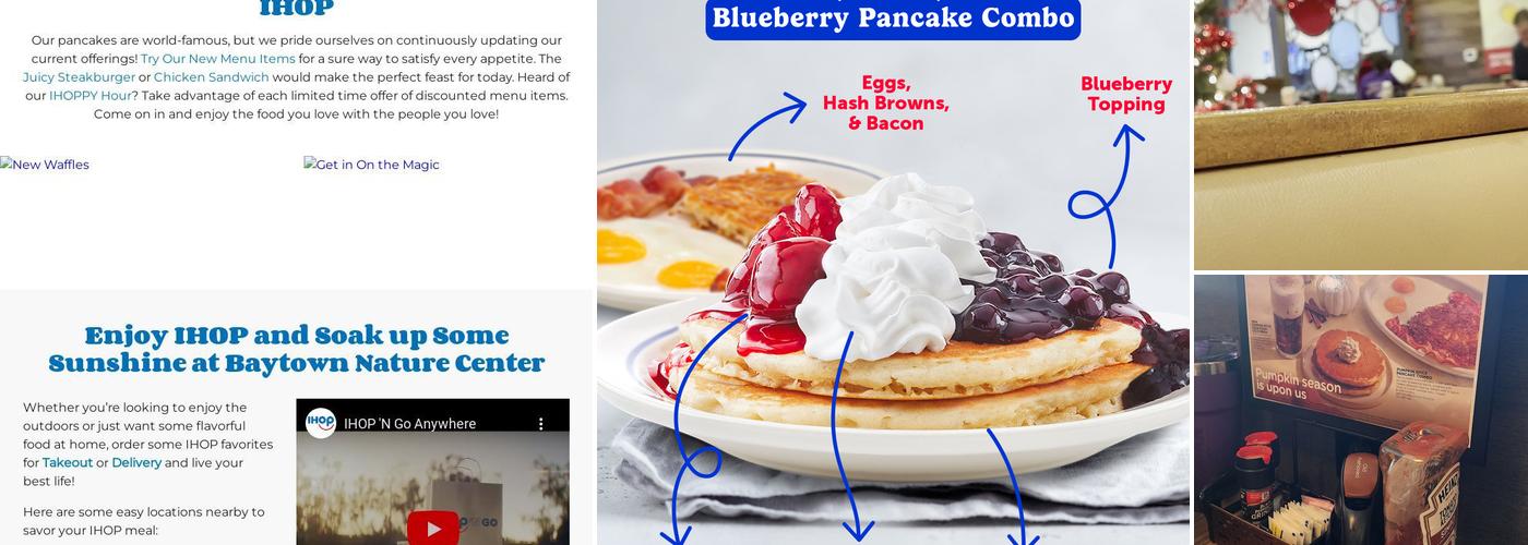 IHOP Menu