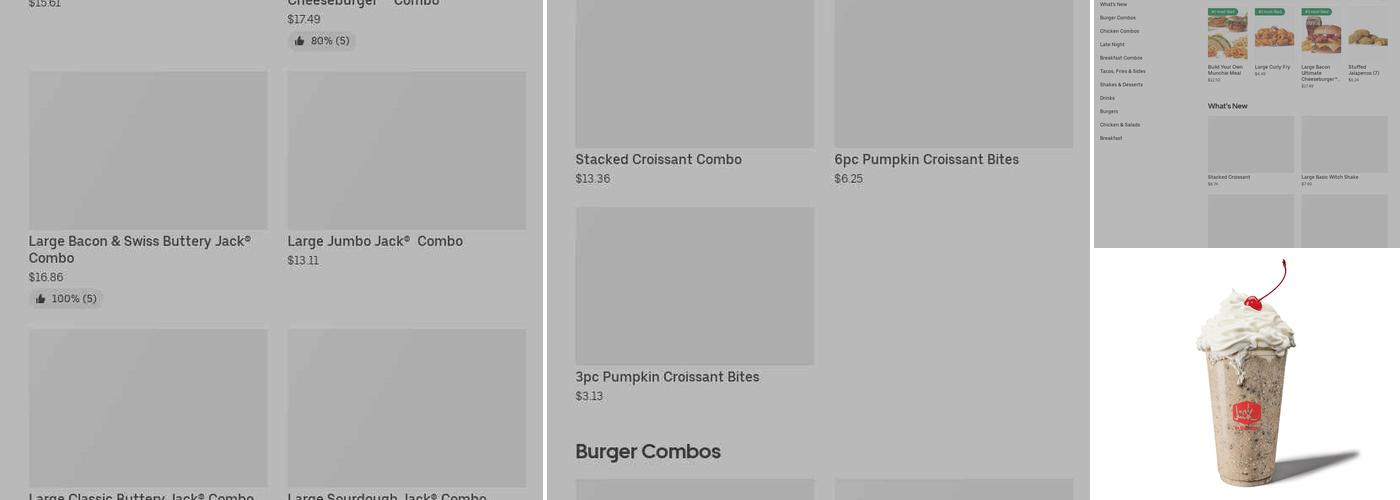 Jack in the Box Menu