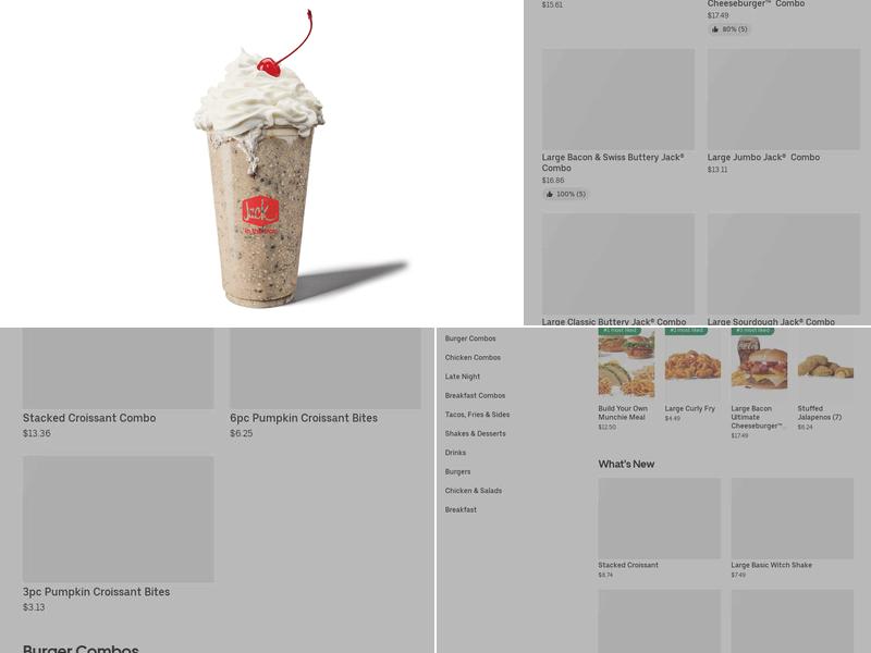 Jack in the Box Menu