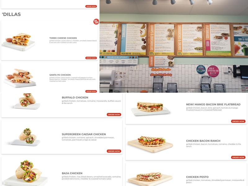 Tropical Smoothie Cafe Menu