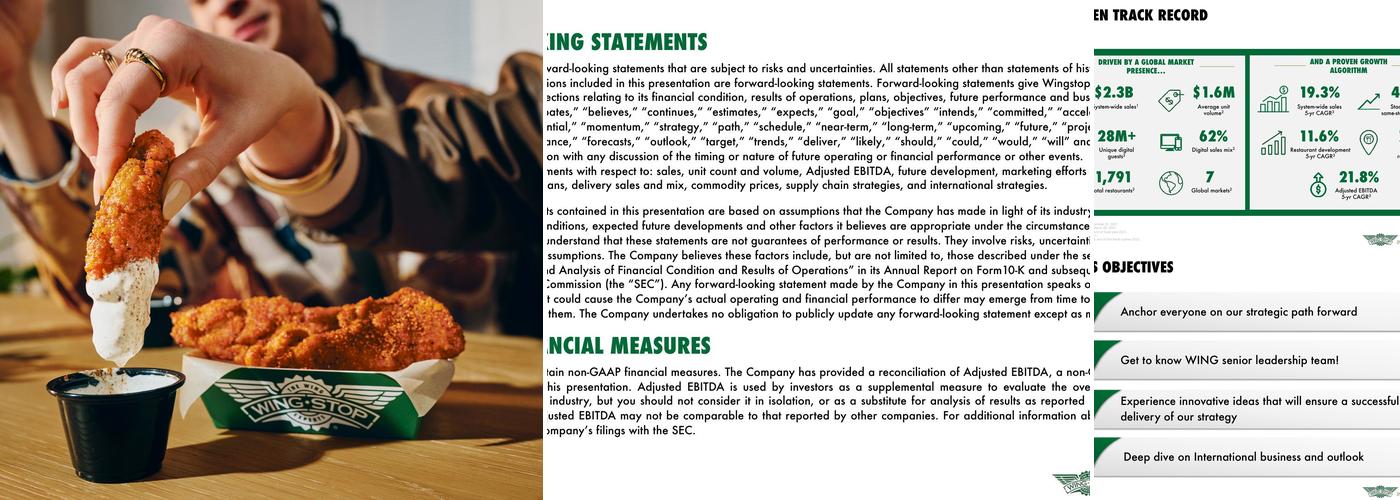 Wingstop Menu