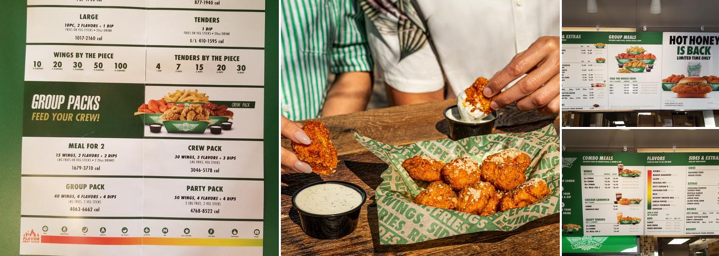 Wingstop Menu
