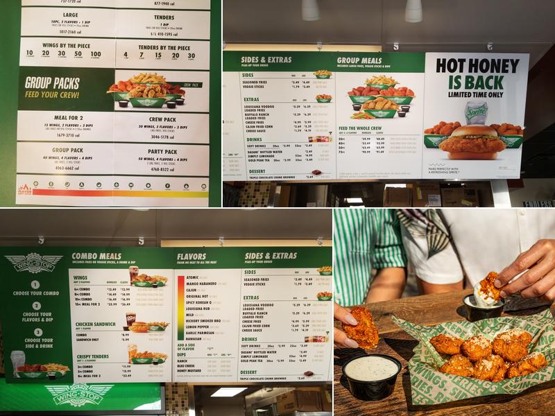 Wingstop Menu