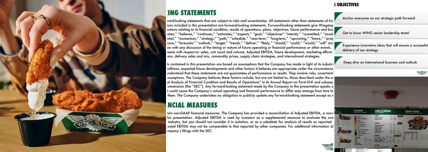 Wingstop Menu