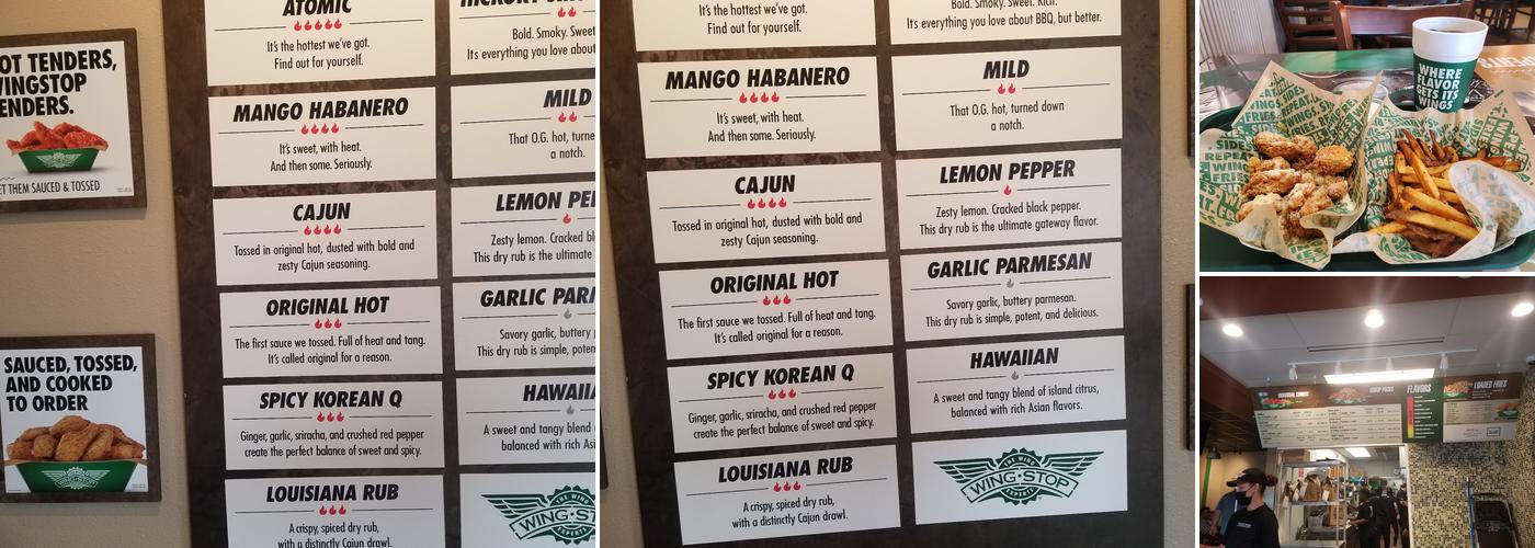 Wingstop Menu