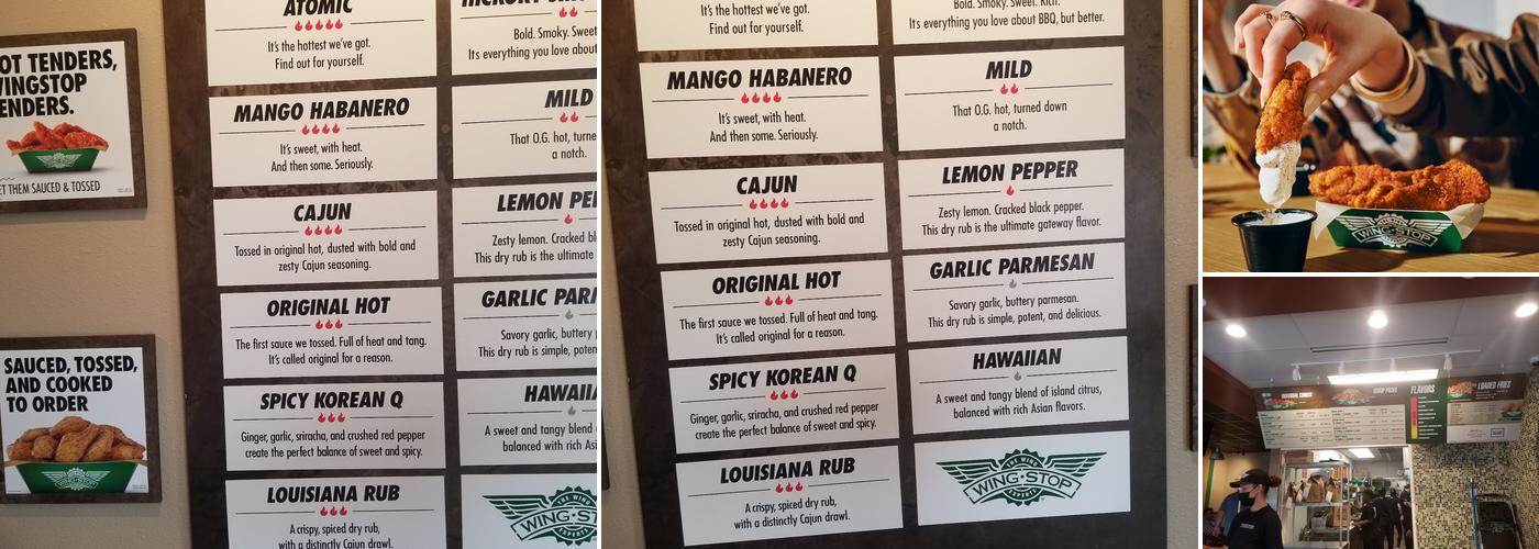 Wingstop Menu