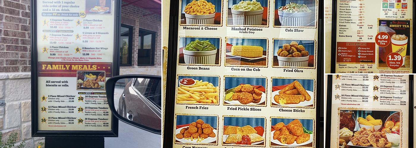 Chicken Express Menu