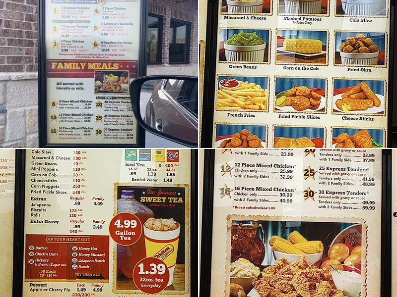 Chicken Express Menu