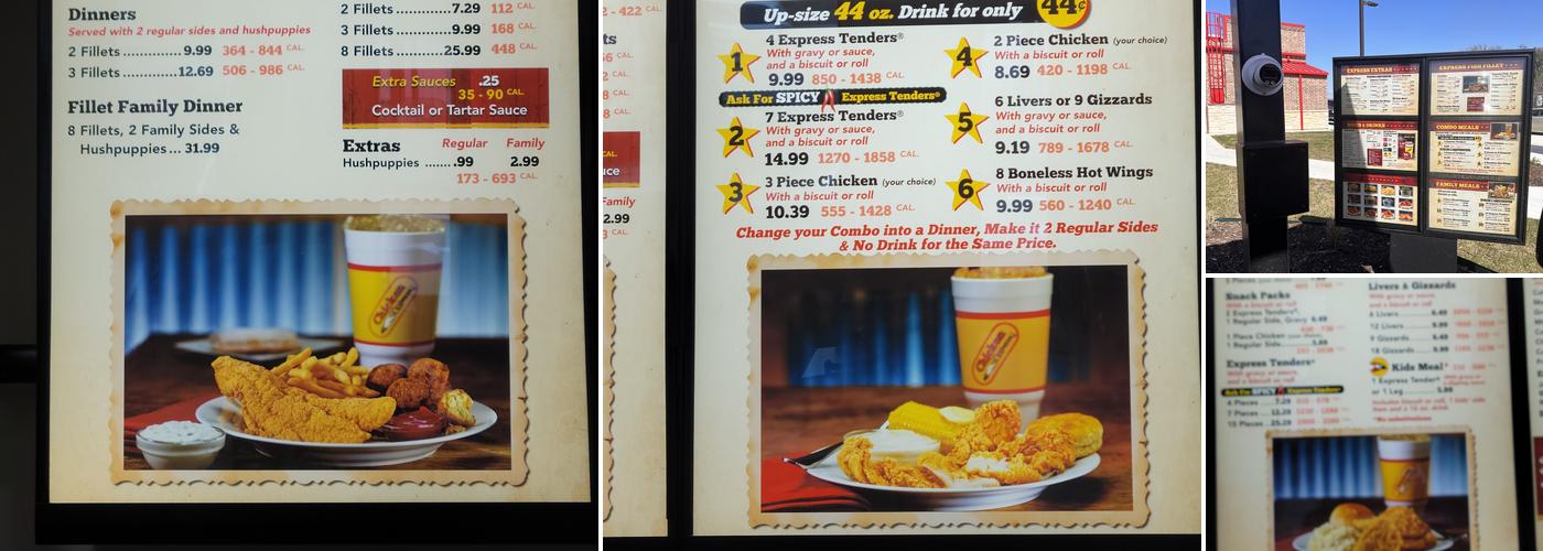 Chicken Express Menu