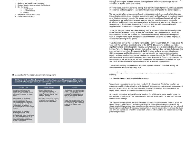 Premier Inn Cleethorpes hotel Menu