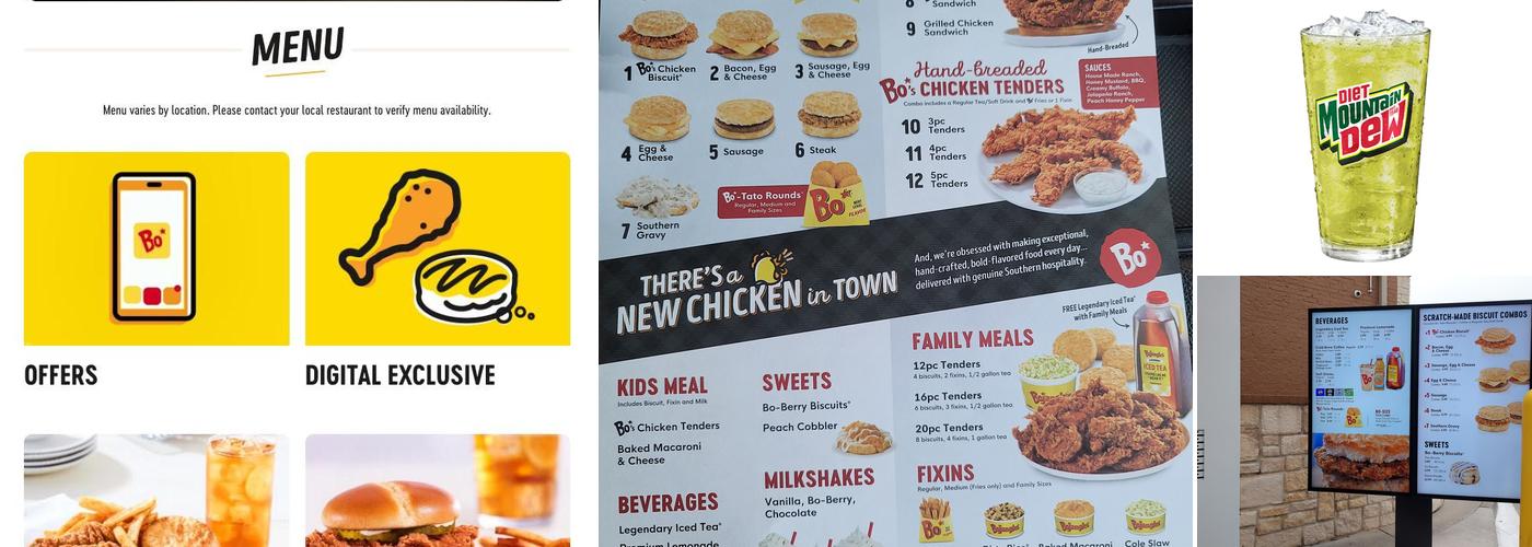 Bojangles Menu