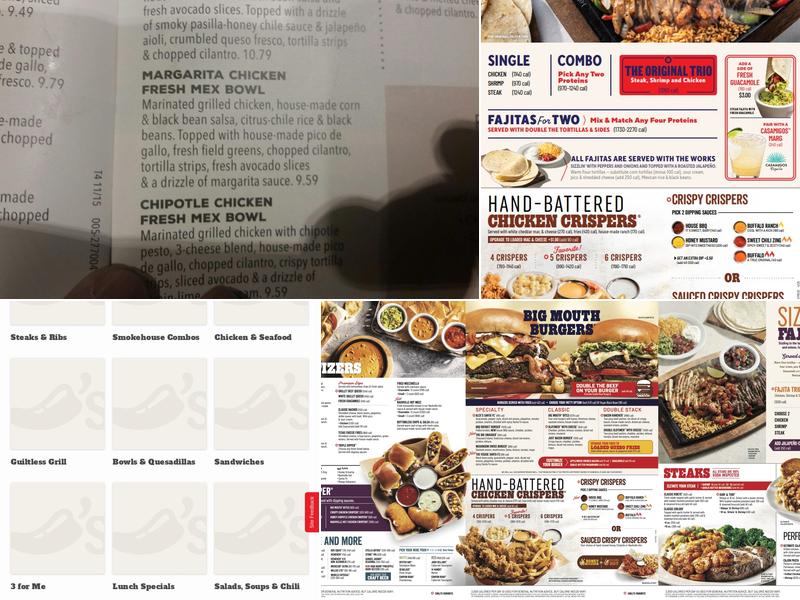 Chili's Grill & Bar Menu