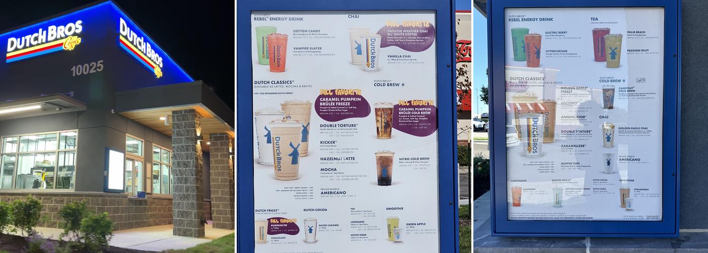 Dutch Bros Coffee Menu