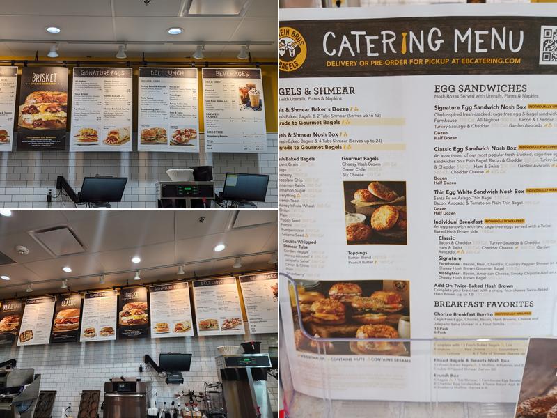 Einstein Bros. Bagels Menu