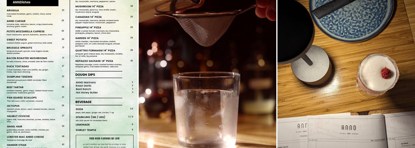 ANNDining Menu