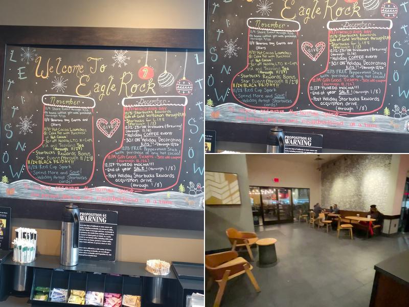 Starbucks Coffee Company Menu