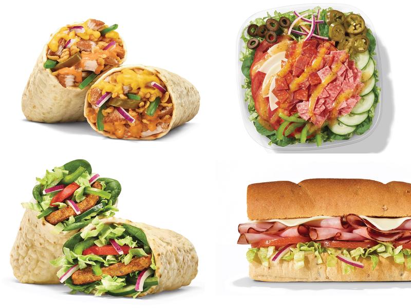 Subway Menu
