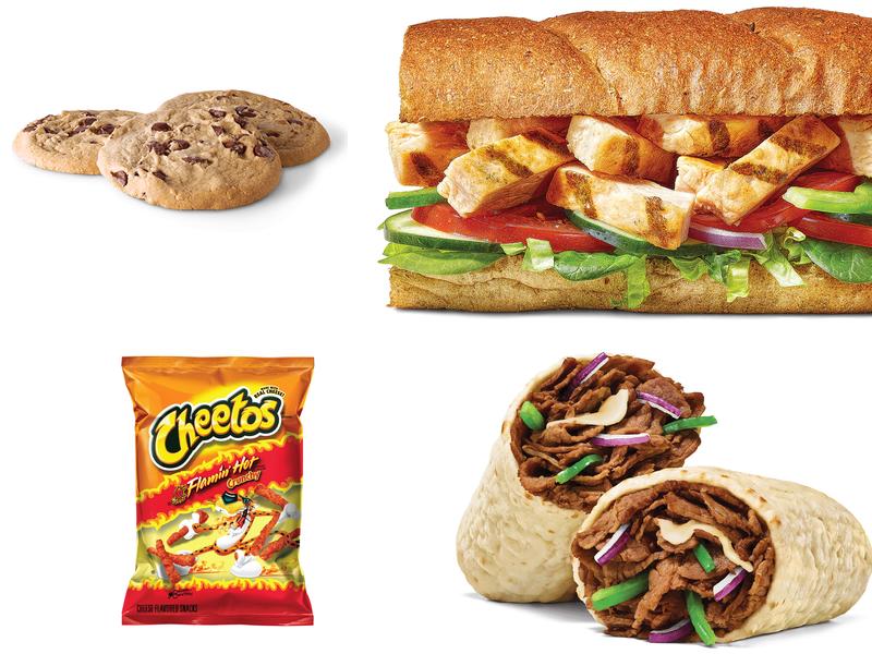 Subway Menu