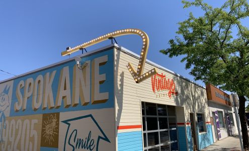 Vintage Print & Neon