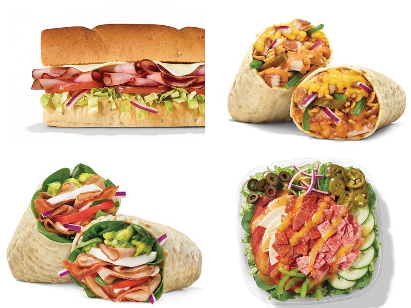 Subway Menu
