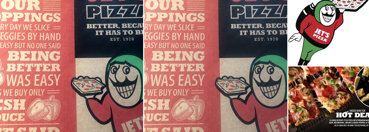 Jet's Pizza Menu