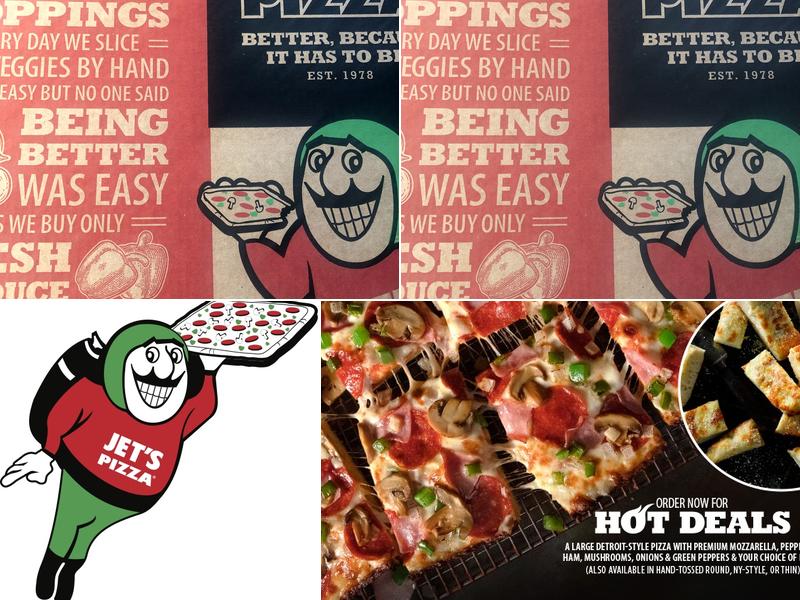 Jet's Pizza Menu