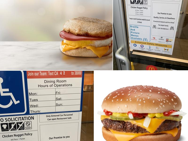 McDonald's Menu