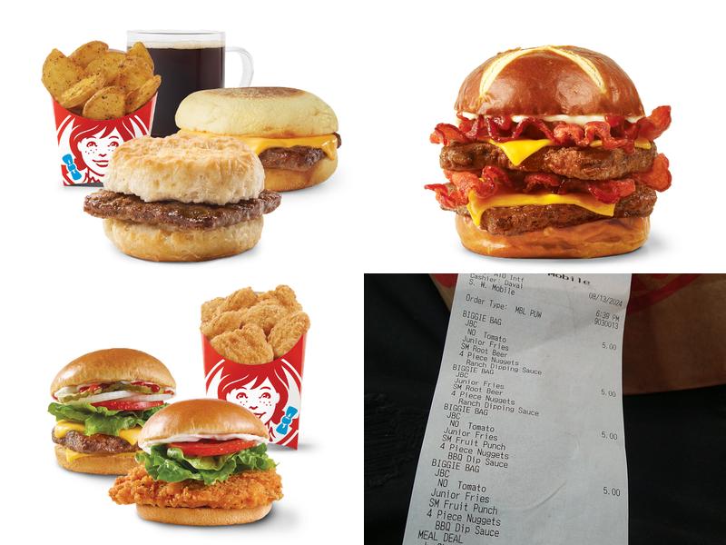 Wendy's Menu