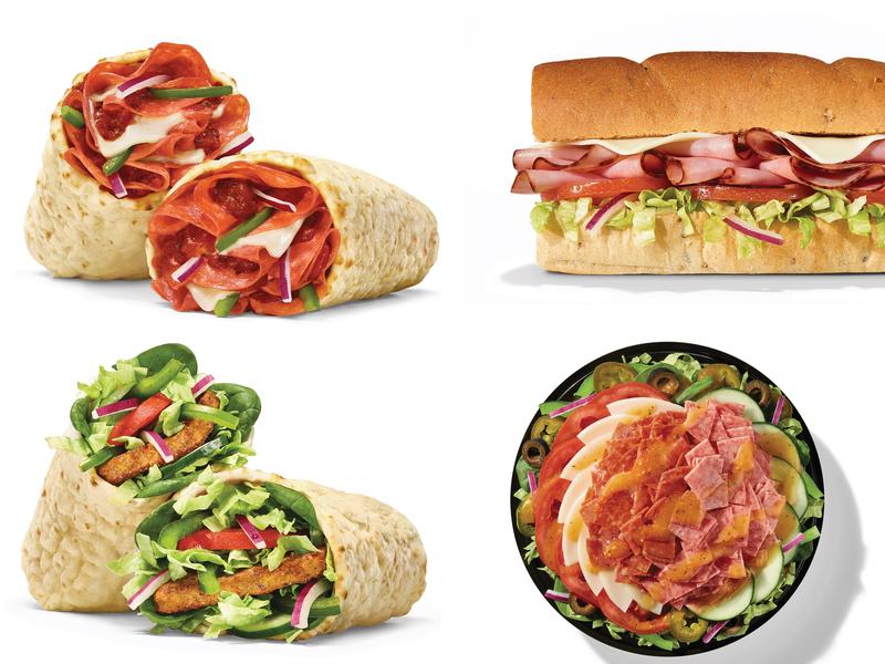 Subway Menu
