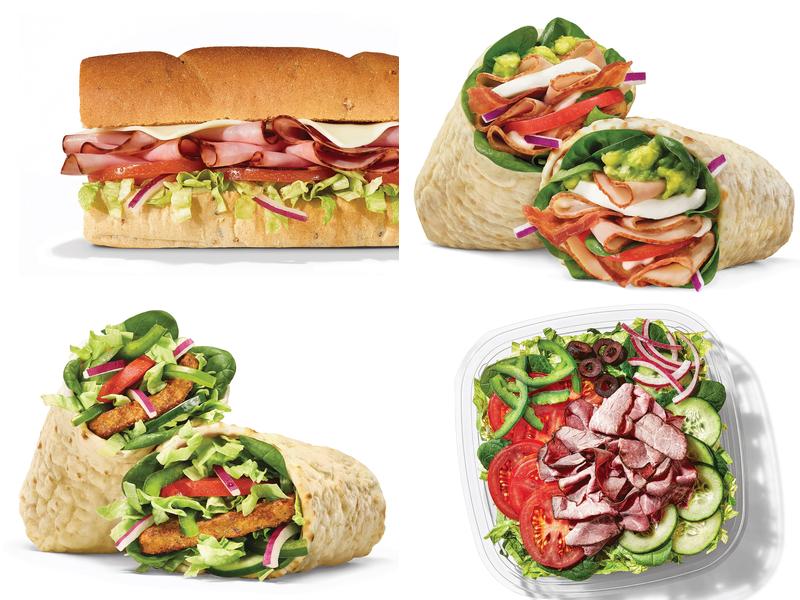 Subway Menu