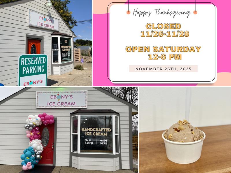 Ebony's Ice Cream 115 E Aurora Rd, Northfield