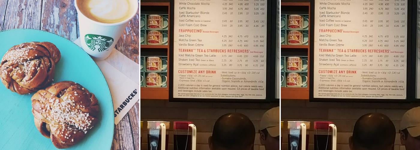 Starbucks Menu