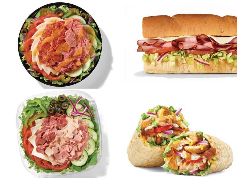 Subway Menu