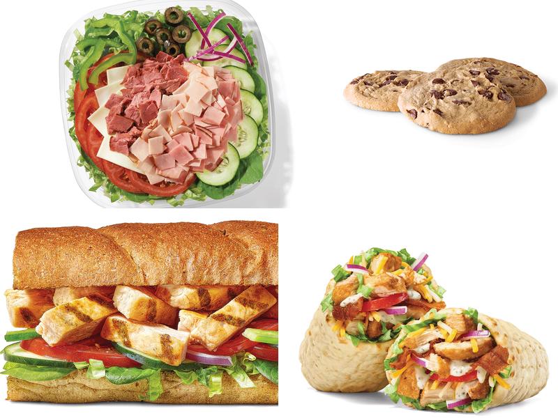Subway Menu