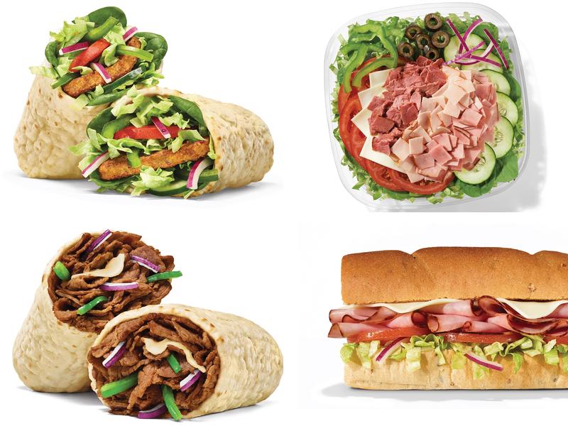 Subway Menu