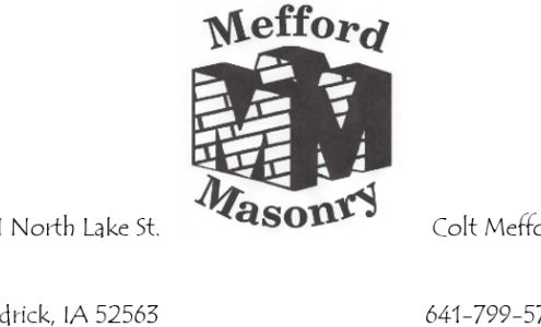 Mefford Masonry Hedrick