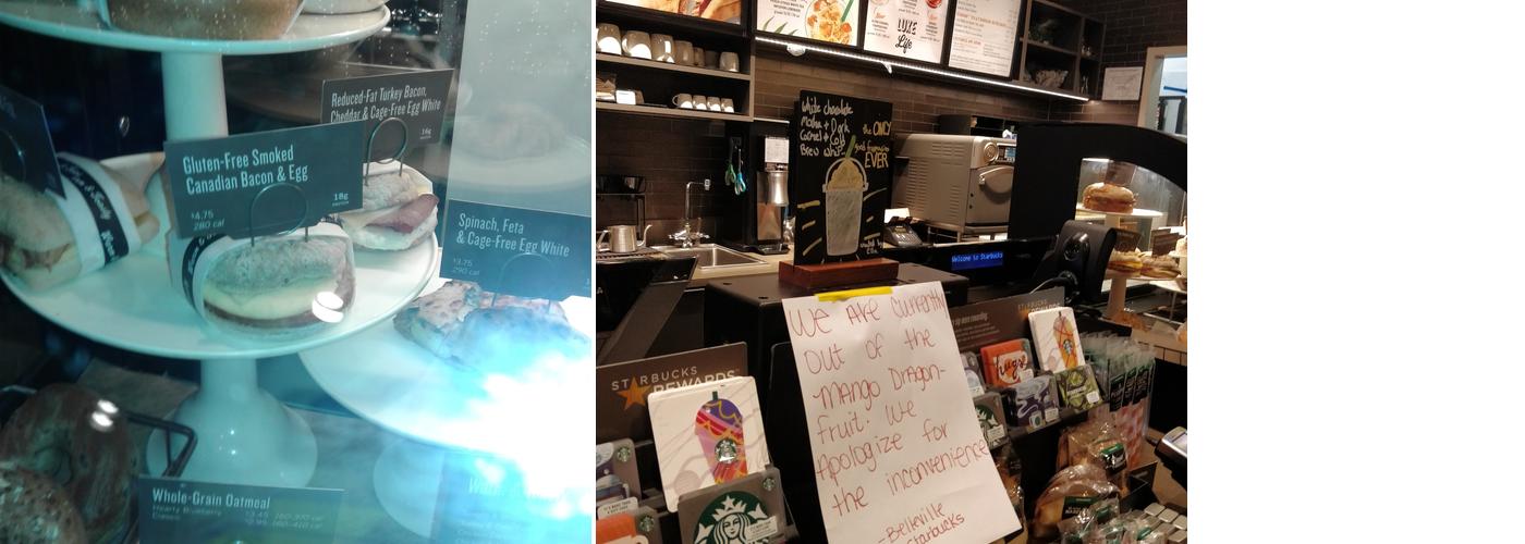 Starbucks Menu