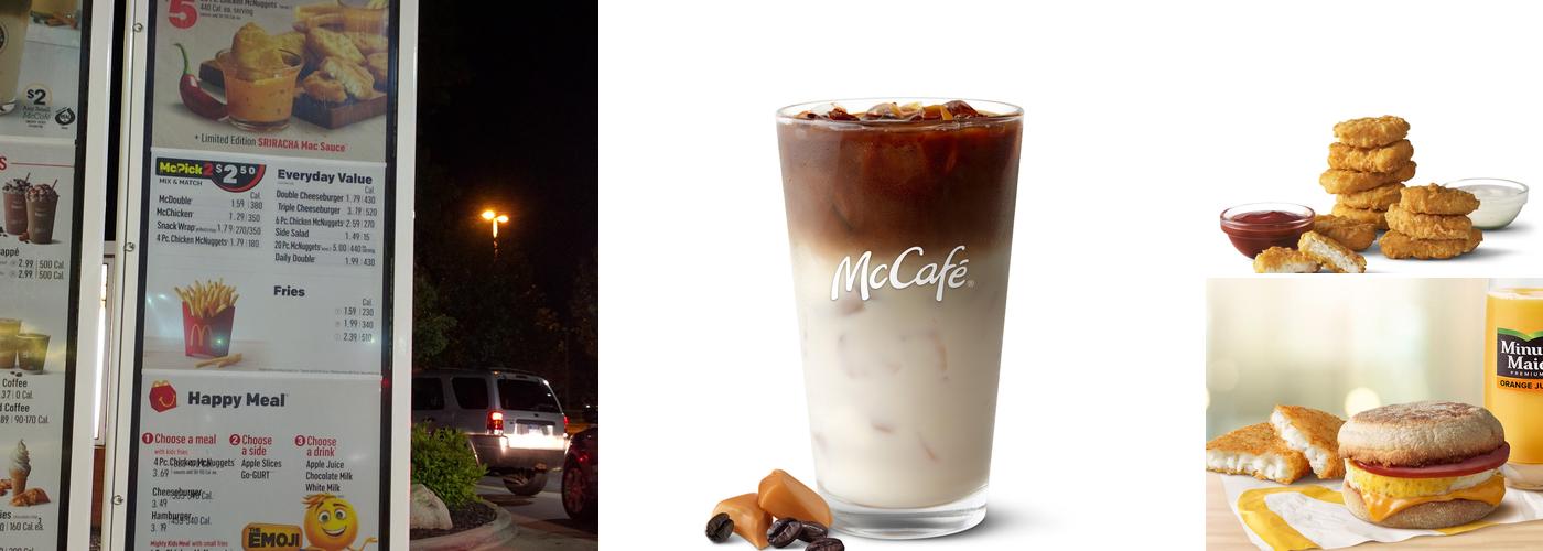 McDonald's Menu