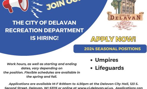 City of Delavan Municipal Building 123 S 2nd St, Delavan Wisconsin 53115