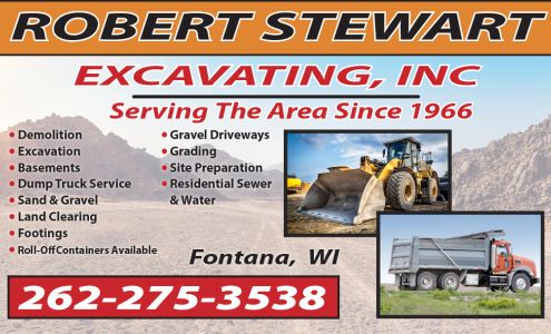 Robert Stewart Excavating Inc 202 W Main St, Fontana-On-Geneva Lake Wisconsin 53125