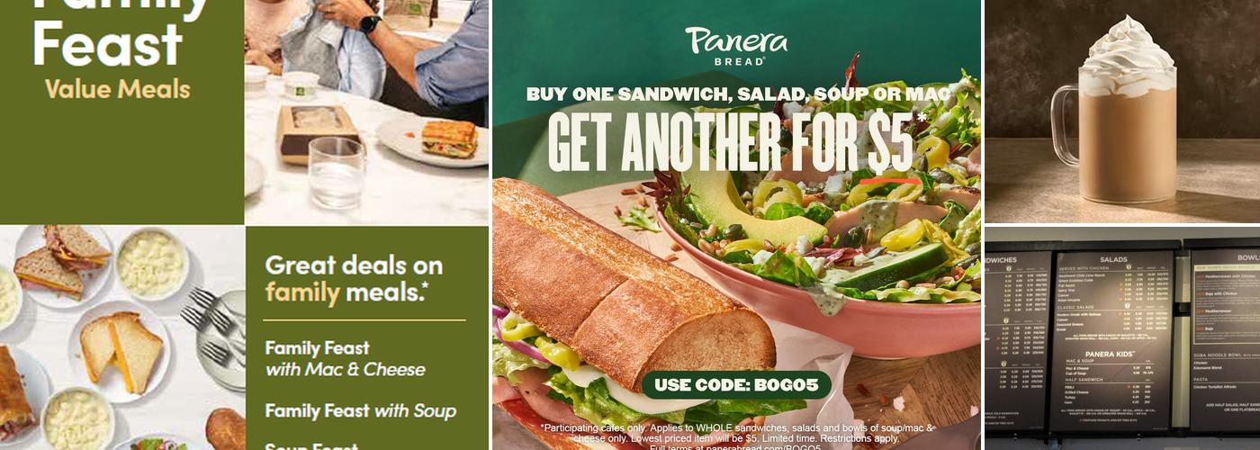 Panera Bread Menu