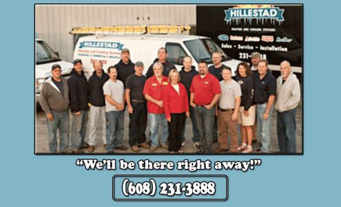 Hillestad Heating & Cooling Systems 116 Brook St, Portage Wisconsin 53901