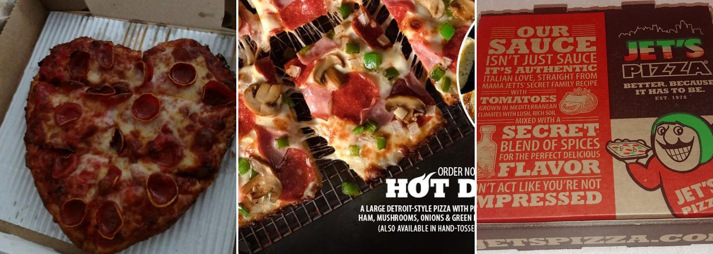 Jet's Pizza Menu