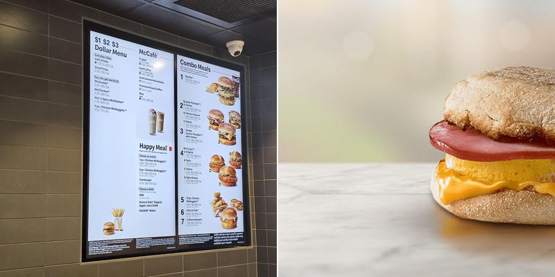 McDonald's Menu