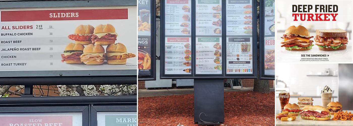 Arby's Menu